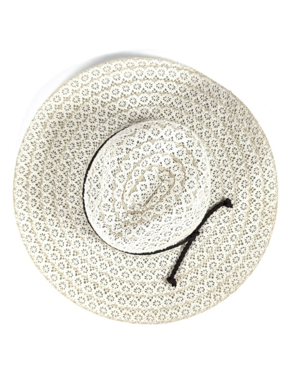 Free People Wide Brim Lace Hat | Packable Summer Sun Hat - Picture 2 of 7